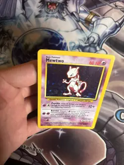 (HPL) Pokemon TCG 1999 - Mewtwo 10/102 Base Set Holo Rare VLP - Image 5