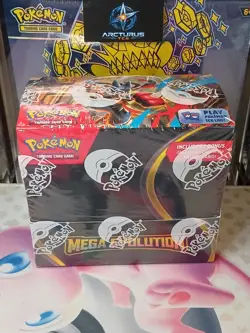 Pokemon TCG: Mega Evolution Booster Box 36 PACKS - Sealed with Acrylic Case - Image 1