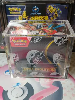 Pokemon TCG: Mega Evolution Booster Box 36 PACKS - Sealed with Acrylic Case - Image 2