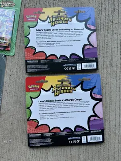 Pokemon Ascended Heroes *Lot of 4* 2-pack Blisters Larry/Erika Factory Sealed - Image 4