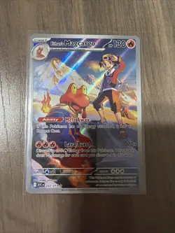 Pokemon TCG Ethan’s Magcargo 222/217 Illustration Rare Ascended Heroes | NM - Image 1