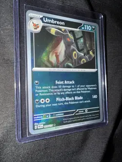 Umbreon 059/131 Sv: Prismatic Evolutions Reverse Holo Master Ball Pokemon Tcg - Image 2