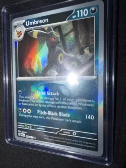 Umbreon 059/131 Sv: Prismatic Evolutions Reverse Holo Master Ball Pokemon Tcg - Image 3