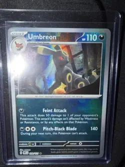 Umbreon 059/131 Sv: Prismatic Evolutions Reverse Holo Master Ball Pokemon Tcg - Image 5