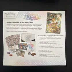 Pokemon Prismatic Evolutions Pokemon Center ETB Elite Trainer Box - SEALED - Image 2