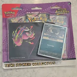 Pokemon Mega Evolution–Ascended Heroes Tech Sticker Collection & Mini Tin Lot - Image 2