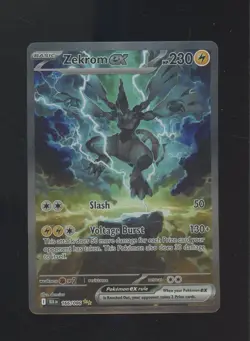2025 Pokemon BLK En Special Illustration Rare #166 Zekrom Ex - Image 1