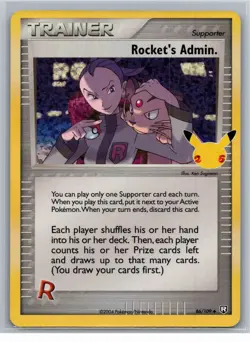 Rocket's Admin. (CLC) Classic Collection Trading Card Game Classic 025/034 NM - Image 1