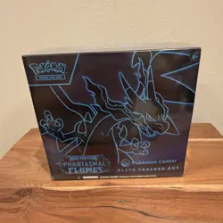 Pokemon Center Elite Trainer Box Phantasmal Flames - Slight Tear, See Photo - Image 1
