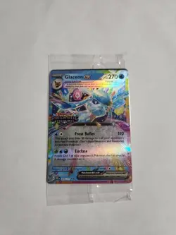 Glaceon EX Prismatic Evolutions STAMPED Sealed Promo Card 026/131 Surprise Box - Image 1