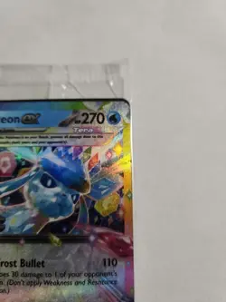Glaceon EX Prismatic Evolutions STAMPED Sealed Promo Card 026/131 Surprise Box - Image 5