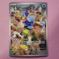 Cramorant - 176/167 Illustration Rare Holo Twilight Masquerade Pokemon TCG NM - Image 1