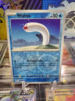 Wiglett 055/198 Reverse Holo Common Pokemon TCG Scarlet & Violet Base Set - Image 1