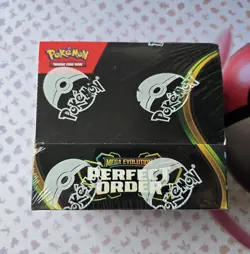 Pokemon Mega Evolution Perfect Order Booster Box Sealed - Image 1