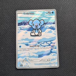 Cubchoo 109/086 Pokemon Black Bolt Illustration Rare - Image 1