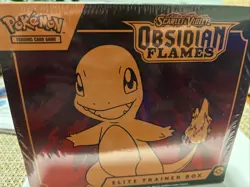Pokemon: Scarlet & Violet 3: Obsidian Flames Elite Trainer Box - 9 Packs 820650853913 - Image 1