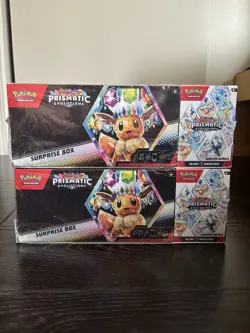 Pokemon TCG Prismatic Evolutions Surprise Box and Booster Sam’s Club Sealed - Image 3
