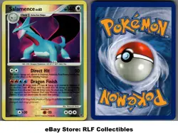 2007 Pokemon, D&P Secret Wonders, #18/132 Salamence Lv 62, Reverse Holo Rare (b) - Image 1