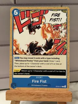 Fire Fist ST22-017 C Stard Deck EX (Ace & Newgate) ONE PIECE Card Game - Image 1