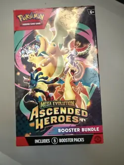 Pokemon TCG Ascended Heros Booster Bundle Factory Sealed - Image 1