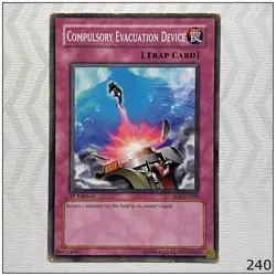 Compulsory Evacuation Device - SD2-EN028 - Common 1st Edition Yugioh - Image 1
