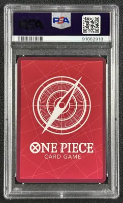 ROB LUCCI PSA 10 2024 ONE PIECE JAPANESE #OP07-079 ALTERNATE ART GEM 2918 - Image 2