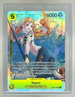 Nami 2026 One Piece Heroines Edition #EB03-053 Super Rare (A) - Image 1