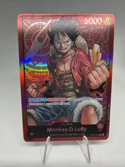 Monkey.D.Luffy ST01-001 One Piece Starter Deck 1 Straw Hat Crew Foil - Image 1