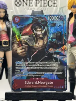 One Piece CG Edward Newgate OP02-004 PRB The Best Alt Art Super Rare! - Image 1