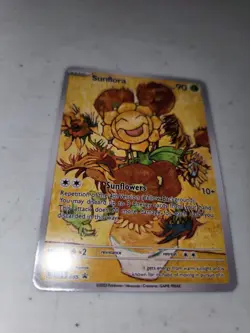 Sunflora Pokemon Card Art Style Trading Cards - Image 1