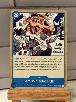 I Am Whitebeard!! ST22-015 C One Piece Card Game - Image 1