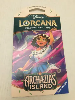 NEW Three Disney Lorcana Archazia's Island Trading Card Game Packs - 36 Cards - Image 3