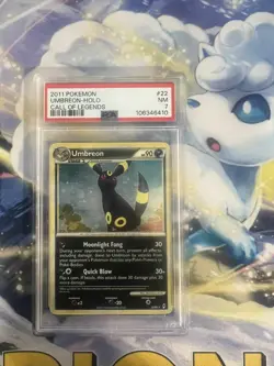 Umbreon 22/95 Call of Legends PSA Graded 7 Pokemon Trading Card Game - Image 1