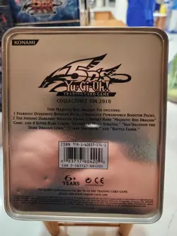 Yu-Gi-Oh! 5D's Trading Card Game Majestic Red Dragon Empty Collector's Tin - Image 2