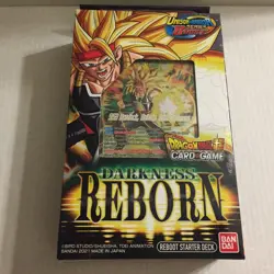 New DragonBall Z Card Game Darkness Reborn Reboot Starter Deck - 51 Total Cards - Image 1