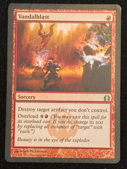 Vandalblast 1x - Return to Ravnica - MTG Magic the Gathering - MP - Image 1