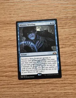 Mission Briefing - NM - MTG Guilds of Ravnica - Magic the Gathering - Image 1