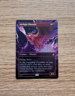 Arclight Phoenix FOIL BORDERLESS - NM - MTG RVR - Magic the Gathering - Image 1