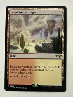 MTG Inspiring Vantage Normal 0269 Outlaws of Thunder Junction OTJ NM - Image 1