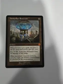 Aetherflux Reservoir The Brothers' War: Retro Frame Artifacts Regular Mtg - Image 1