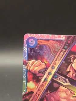 Pre-Errata 2022 One Piece Romance Dracule Mihawk OP01-070 SR - Image 4