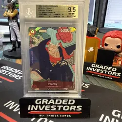FRANKY 2024 ONE PIECE PROMOS ENGLISH 1ST ANNIVERSARY SET C #ST01-010 BGS 9.5 - Image 1
