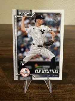 2026 Topps Series 1 Cam Schlittler #111 (RC) - Image 1