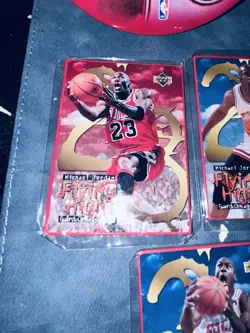 1996 Upper Deck Michael Jordan Flying High All Metal Cards Set (5) Chicago Bulls - Image 5
