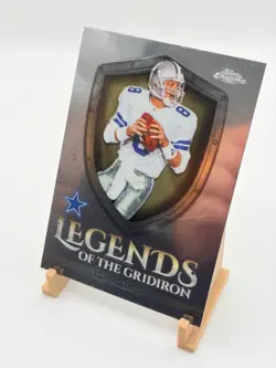 2025 Topps Chrome Refractor Troy Aikman Jason Witten Cowboys Lot 2 - Image 5