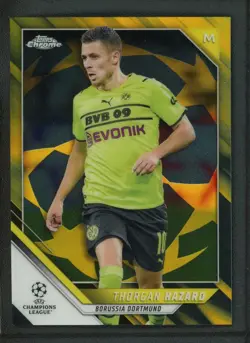 2022 THORGAN HAZARD 03/30 TOPPS CHROME UEFA CHAMPIONS LEAGUE - Image 1