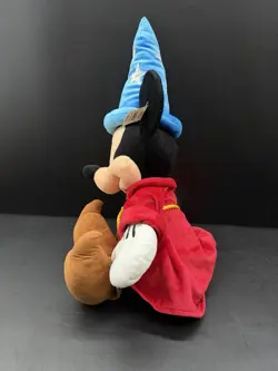 Disney Parks Mickey Mouse 24" Plush Fantasia Sorcerer Wizard Stuffed Toy - Image 2