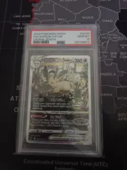 Pokemon TCG - Leafeon VSTAR GG35/GG70 PSA 10 SWSH Crown Zenith Galarian Gallery - Image 1