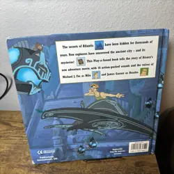 Disney Atlantis The Lost Empire Play a Sound Children's Book VTG 2001 - Image 2