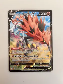 Pokemon TCG Galarian Zapdos V - TG19/TG30 Trainer Astral Radiance NM - Image 1
